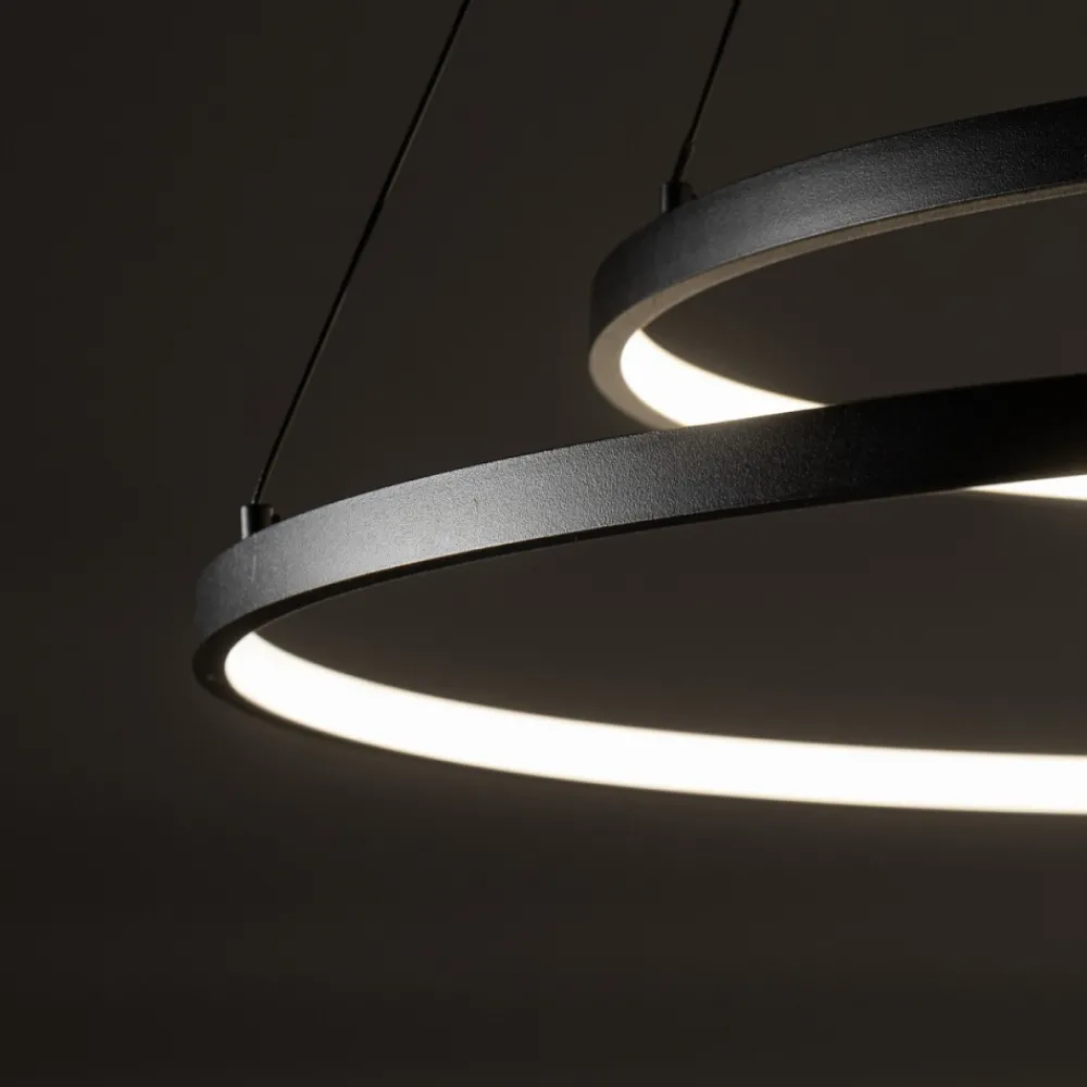 Lampa Wisząca CIRCOLO Czarny 35W LED 3000K 60,45cm * Nowodvorski