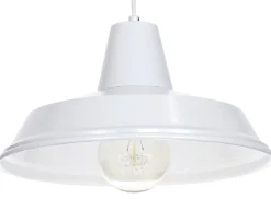 Lampa Wisząca CLASS Biały Metalowy Klosz 1xE27 36cm