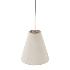 Lampa wisząca CONEA sabia beżowa 1xE27 * TK Lighting Sale