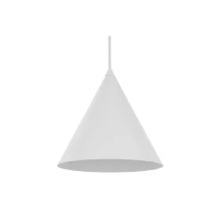 Lampa Wisząca CONO Biały Metalowy Klosz 1xE27 19cm * TK Lighting Clearance