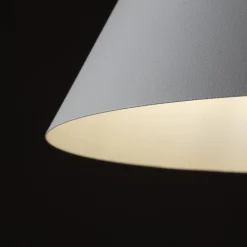 Lampa Wisząca CONO Biały Metalowy Klosz 1xE27 25cm * TK Lighting Outlet