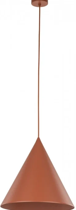 Lampa Wisząca CONO Brick Metalowy Klosz 1xE27 32cm * TK Lighting Best