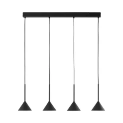 Lampa wisząca CONO MINI czarna 4xGU10 * TK Lighting Discount