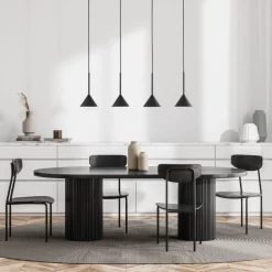 Lampa wisząca CONO MINI czarna 4xGU10 * TK Lighting Discount