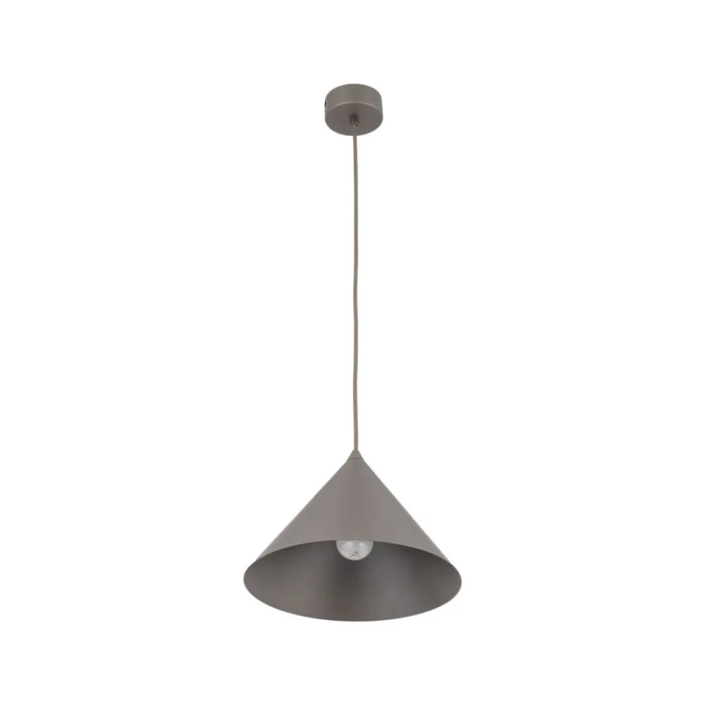 Lampa wisząca CONO M NEW brązowa 1xE27 * TK Lighting Discount