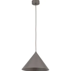 Lampa wisząca CONO M NEW brązowa 1xE27 * TK Lighting Discount