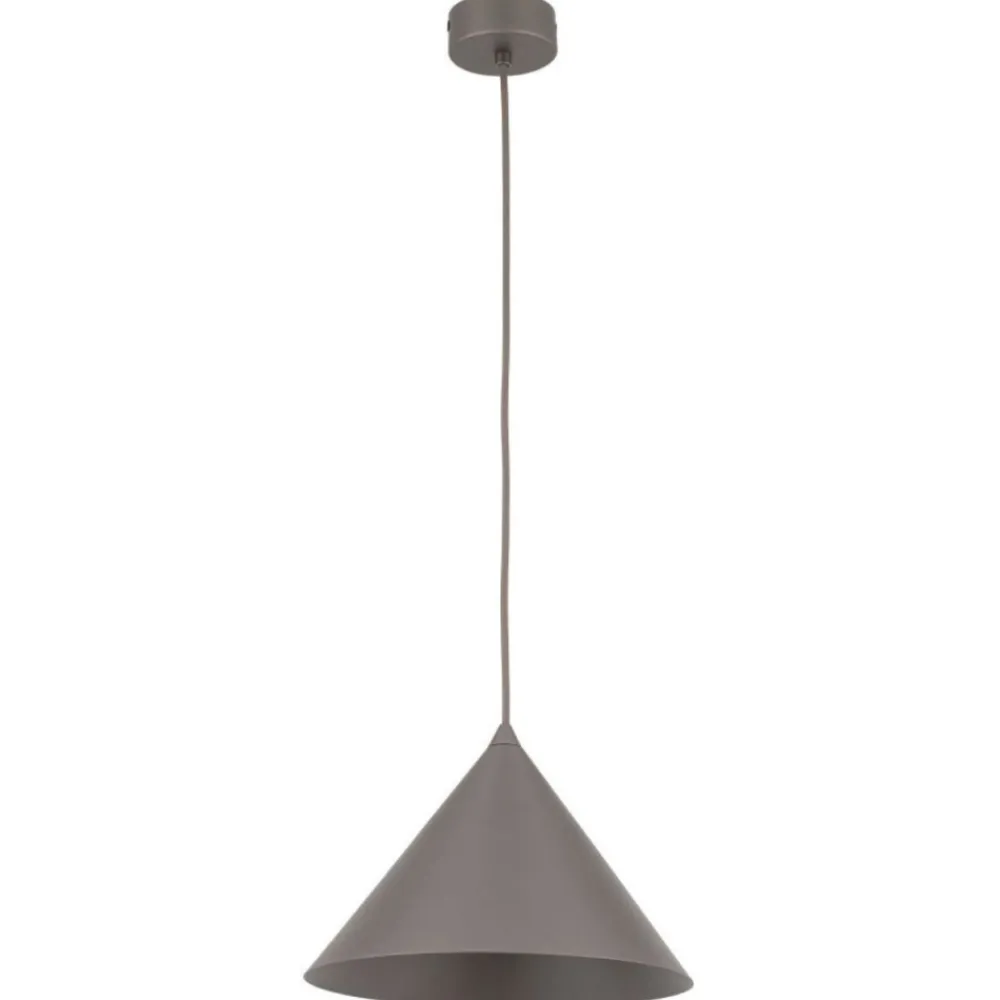 Lampa wisząca CONO M NEW brązowa 1xE27 * TK Lighting Discount