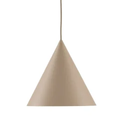 Lampa wisząca CONO M sabia beżowa 1xE27 * TK Lighting Best