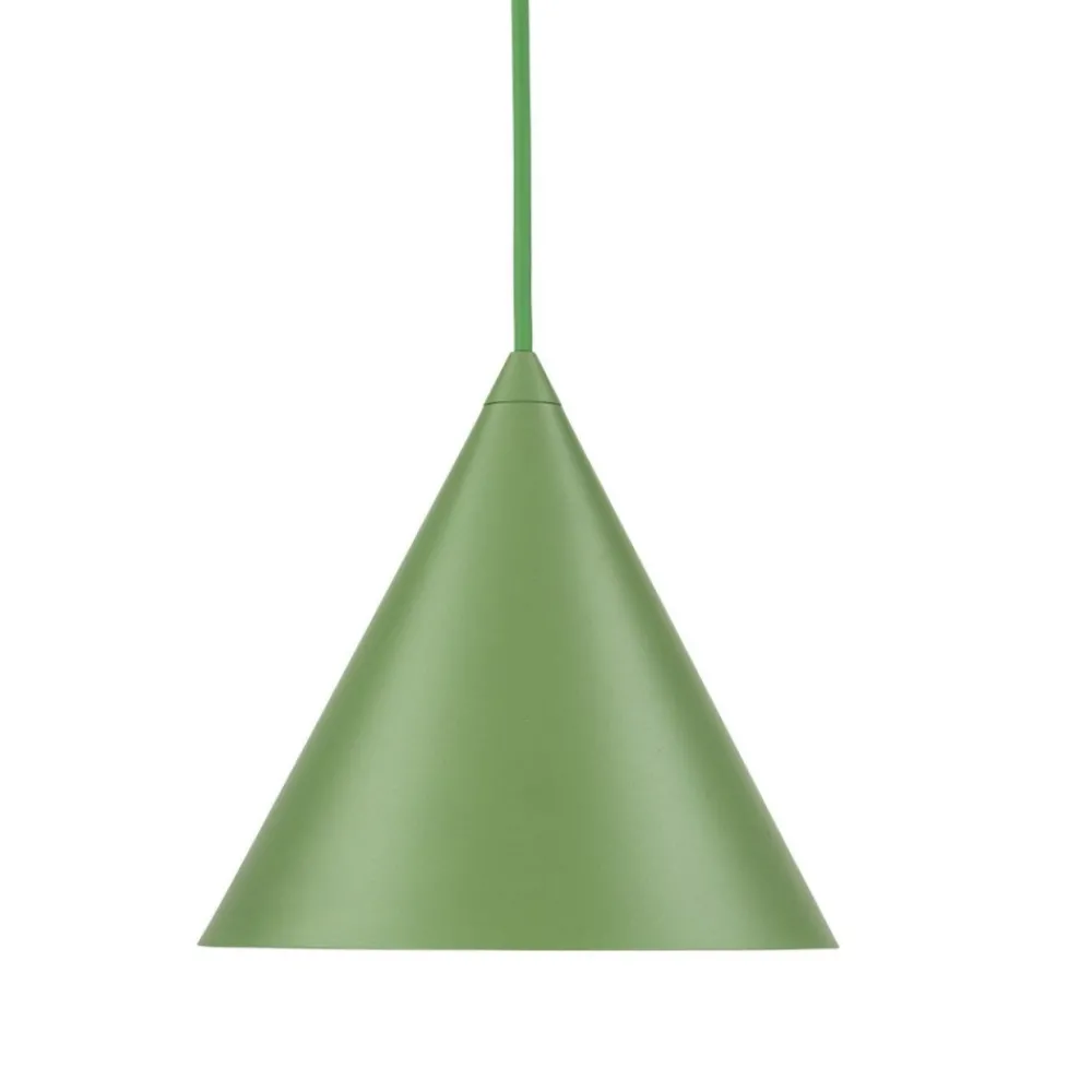Lampa wisząca CONO S zielona 1xE27 * TK Lighting Discount