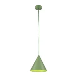 Lampa wisząca CONO S zielona 1xE27 * TK Lighting Discount