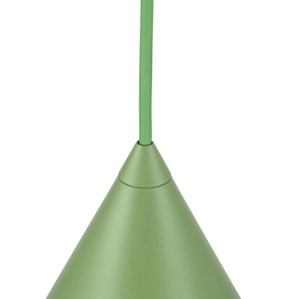 Lampa wisząca CONO S zielona 1xE27 * TK Lighting Discount