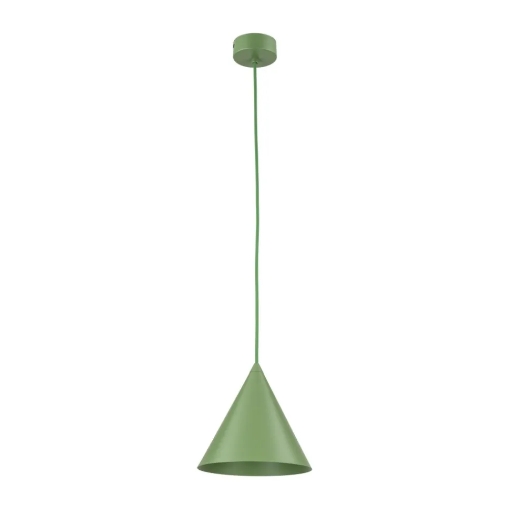 Lampa wisząca CONO S zielona 1xE27 * TK Lighting Discount