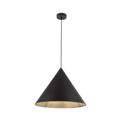 Lampa wisząca CONO XL czarna 1xE27 * TK Lighting Sale