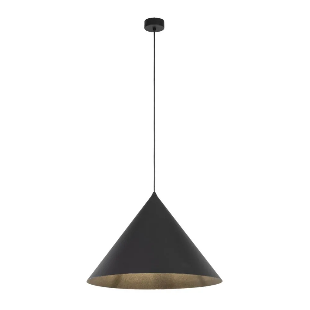 Lampa wisząca CONO XL czarna 1xE27 * TK Lighting Sale