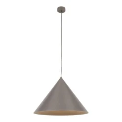 Lampa wisząca CONO XL NEW brązowa 1xE27 * TK Lighting New