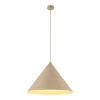 Lampa wisząca CONO XL sabia beżowa 1xE27 * TK Lighting Outlet