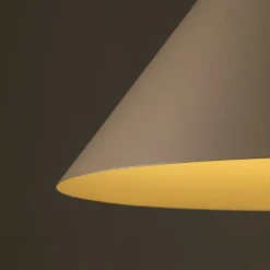 Lampa wisząca CONO XL sabia beżowa 1xE27 * TK Lighting Outlet