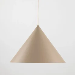 Lampa wisząca CONO XL sabia beżowa 1xE27 * TK Lighting Outlet