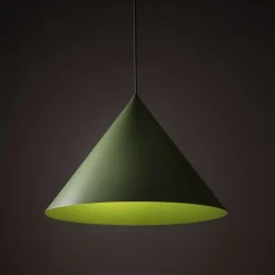 Lampa wisząca CONO XL zielona 1xE27 * TK Lighting New