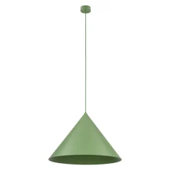 Lampa wisząca CONO XL zielona 1xE27 * TK Lighting New