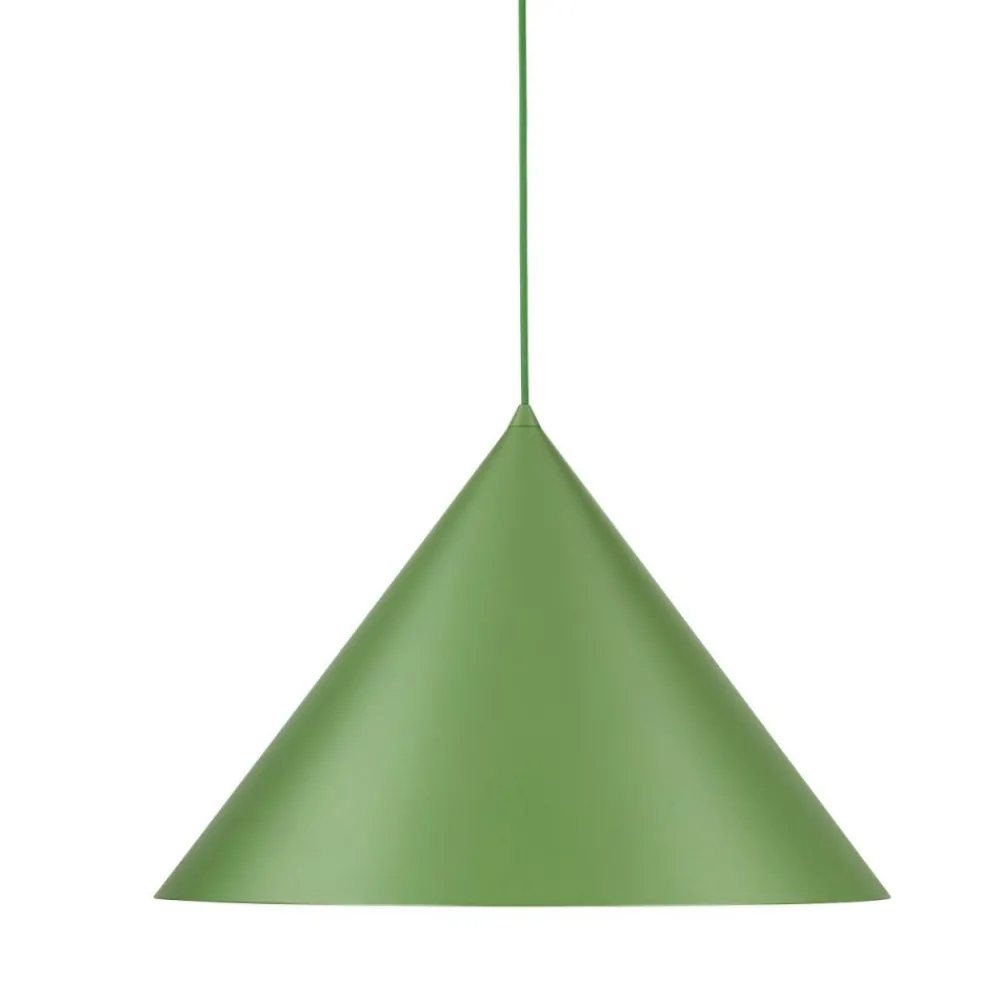 Lampa wisząca CONO XL zielona 1xE27 * TK Lighting New