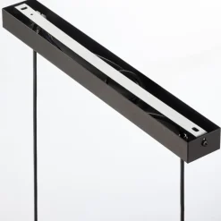Lampa wisząca CORTINA czarna złoty klosz 2xE27 * Jupiter Best