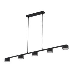 Lampa Wisząca DALLAS Czarny 5xGX53 * TK Lighting Sale
