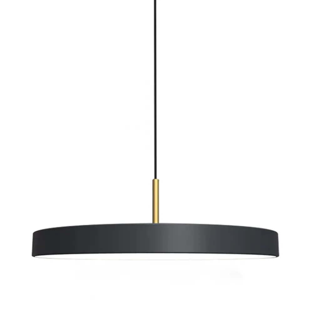 Lampa wisząca DISC Czarna 38W LED 4000K 45cm * Eko-light