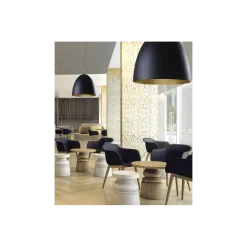 Lampa Wisząca EGG Czarny Złoty Metalowy Klosz 1xE27 75cm * Nowodvorski Clearance