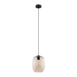 Lampa Wisząca ELIO Topaz Szklany Klosz 1xE27 20cm * TK Lighting Clearance