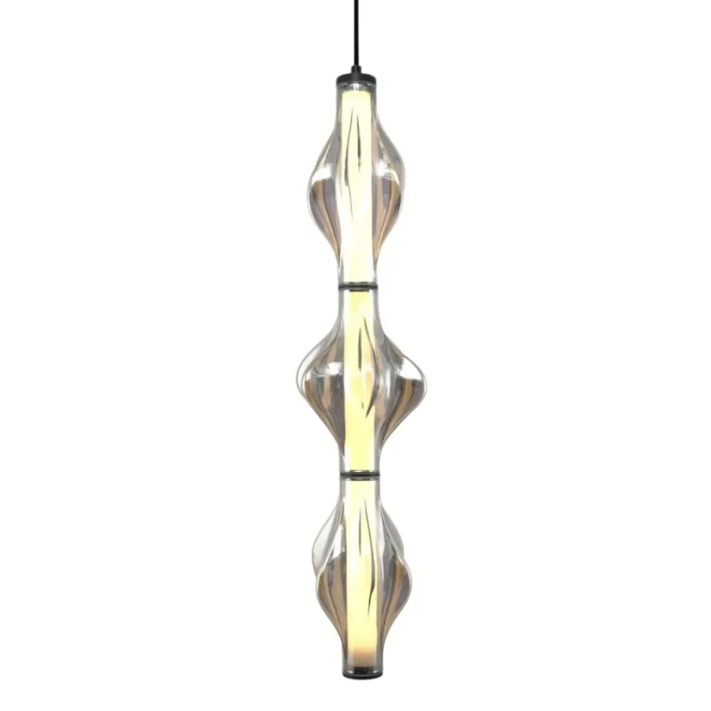 Lampa wisząca ELVA czarna 1xLED 22W 3000K * TK Lighting Online