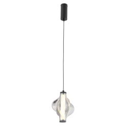 Lampa wisząca ELVA czarna 1xLED 8W 3000K * TK Lighting Hot
