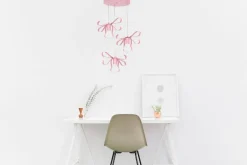 Lampa wisząca EMMA różowa 3xE27 * Eko-light Clearance