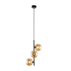 Lampa Wisząca ESTERA Brązowy Szklane Klosze 3xG9 * TK Lighting Online