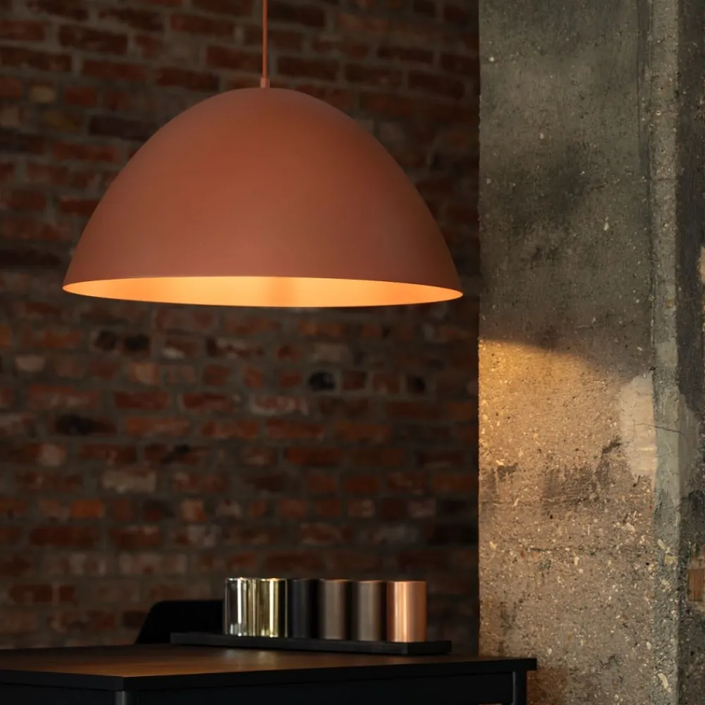 Lampa wisząca FARO ceglasta 1xE27 34 cm * TK Lighting Clearance