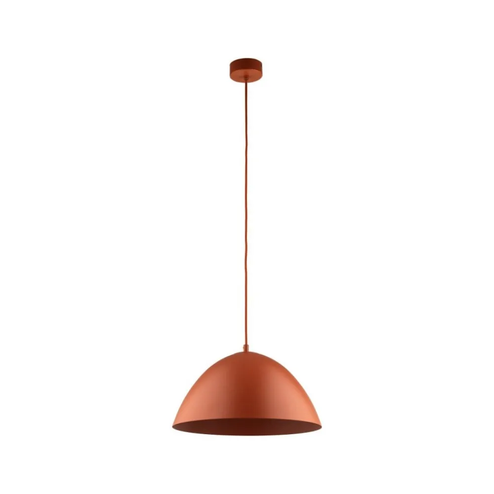 Lampa wisząca FARO ceglasta 1xE27 34 cm * TK Lighting Clearance