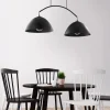 Lampa Wisząca FARO Czarny Metalowe Klosze 2xE27 * TK Lighting Online