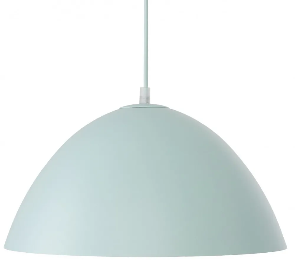 Lampa Wisząca FARO Miętowy Metalowy Klosz 1xE27 34cm * TK Lighting Sale