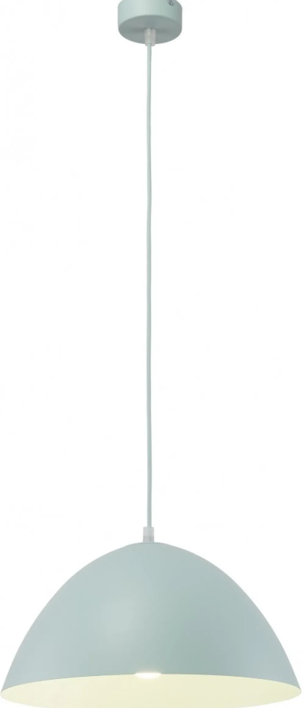 Lampa Wisząca FARO Miętowy Metalowy Klosz 1xE27 34cm * TK Lighting Sale