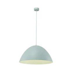 Lampa Wisząca FARO Miętowy Metalowy Klosz 1xE27 50cm * TK Lighting