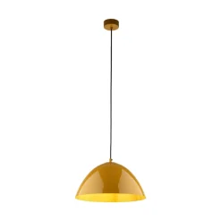 Lampa wisząca FARO ochra 1xE27 34 cm * TK Lighting New