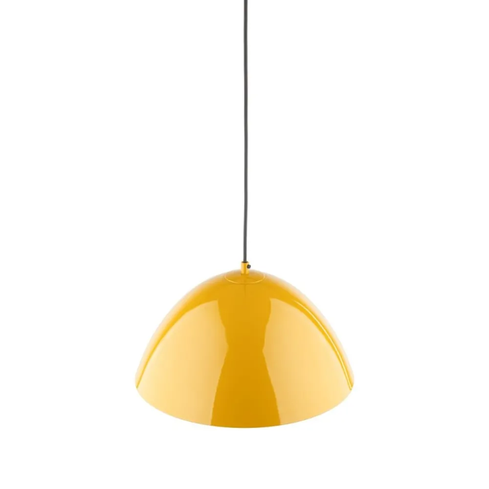 Lampa wisząca FARO ochra 1xE27 34 cm * TK Lighting New