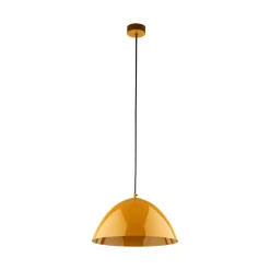 Lampa wisząca FARO ochra 1xE27 34 cm * TK Lighting New