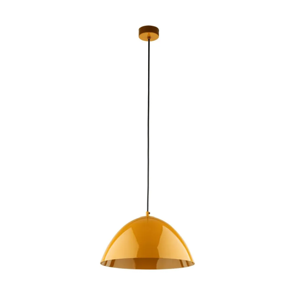 Lampa wisząca FARO ochra 1xE27 34 cm * TK Lighting New