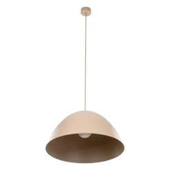 Lampa wisząca FARO sabia beżowa 1xE27 50 cm * TK Lighting