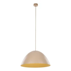 Lampa wisząca FARO sabia beżowa 1xE27 50 cm * TK Lighting