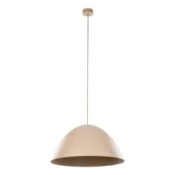 Lampa wisząca FARO sabia beżowa 1xE27 50 cm * TK Lighting