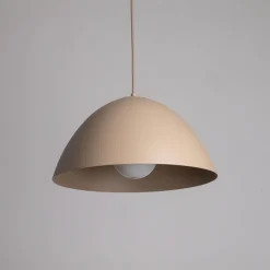 Lampa wisząca FARO sabia beżowa 1xE27 * TK Lighting Best