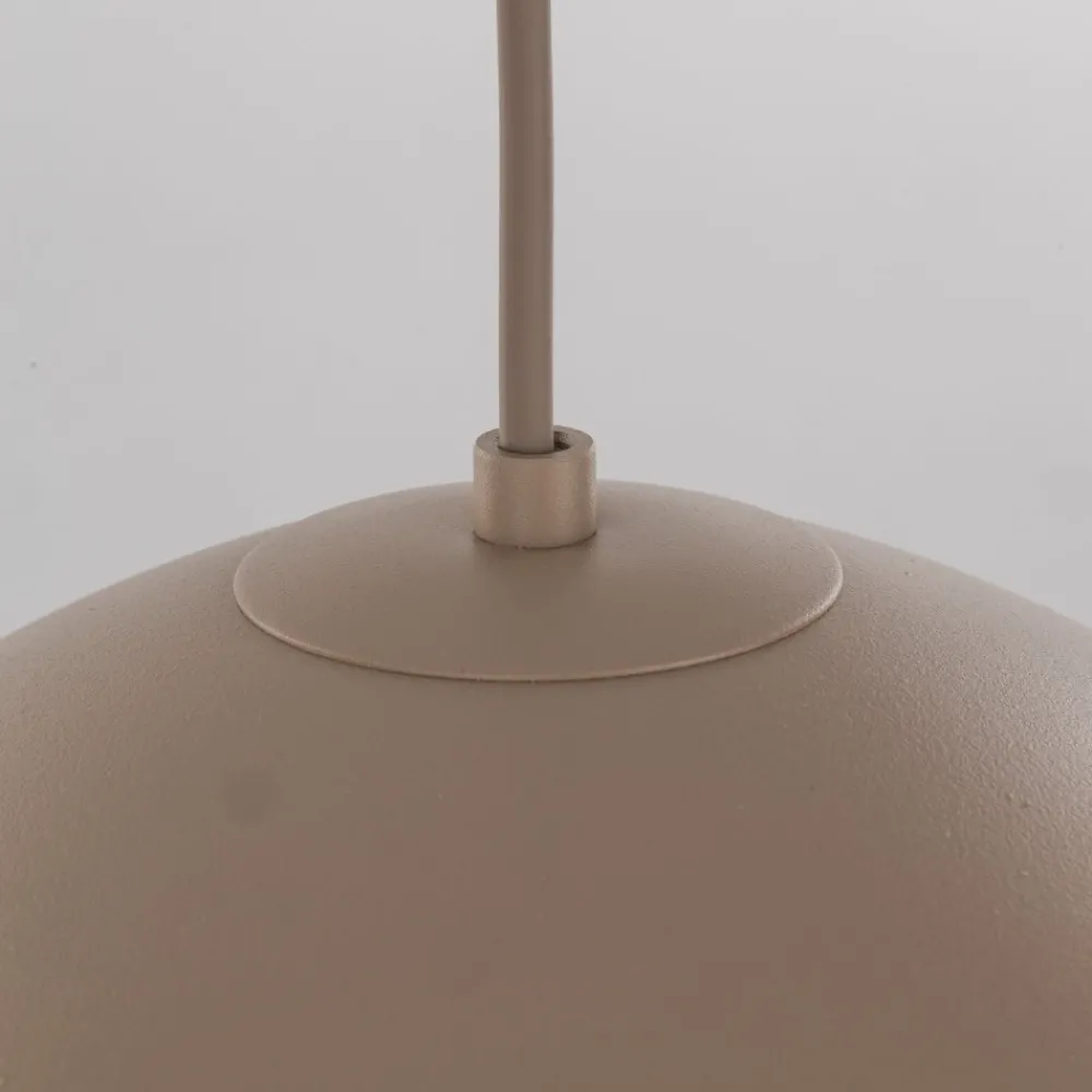 Lampa wisząca FARO sabia beżowa 1xE27 * TK Lighting Best
