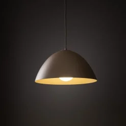 Lampa wisząca FARO sabia beżowa 1xE27 * TK Lighting Best